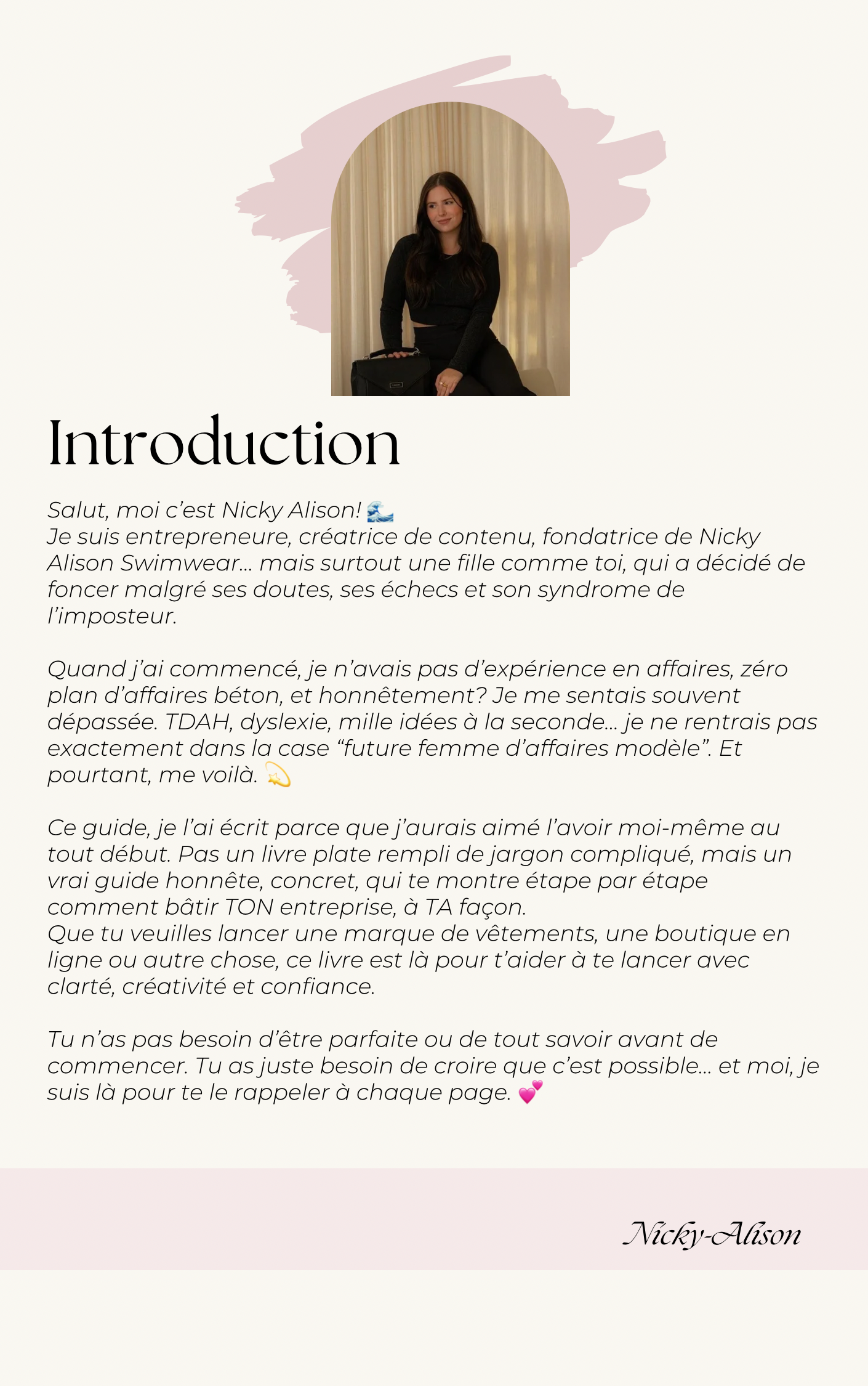 LE GUIDE QUE J'AURAIS AIMÉ AVOIR AVANT DE ME LANCER EN AFFAIRES.